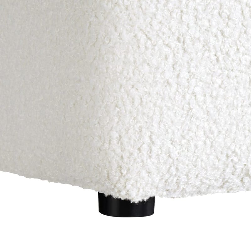 Puf Kansas - Hvid - Møbler - Stole & lænestole - Taburet & skammel - Ottoman