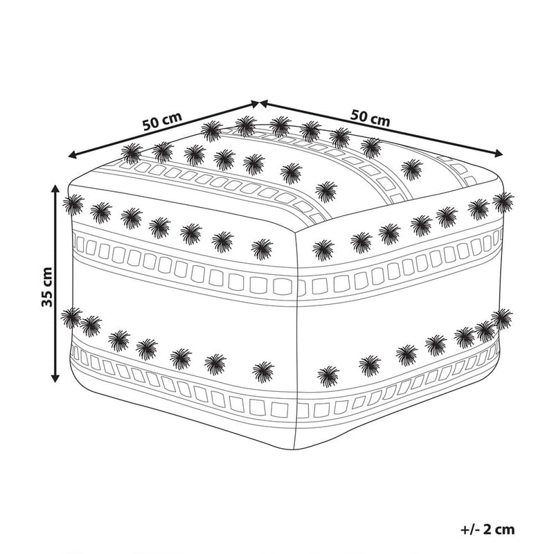 Puf Karaw - Møbler - Stole & lænestole - Taburet & skammel - Ottoman