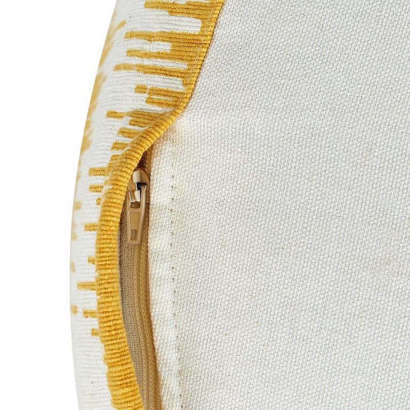 Puf Kawai - Gul, hvid - Møbler - Stole & lænestole - Taburet & skammel - Ottoman