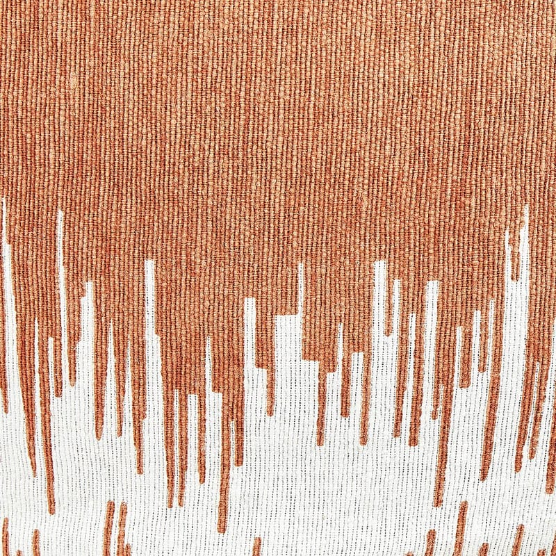 Puf Kawai - Orange, hvid - Møbler - Stole & lænestole - Taburet & skammel - Ottoman