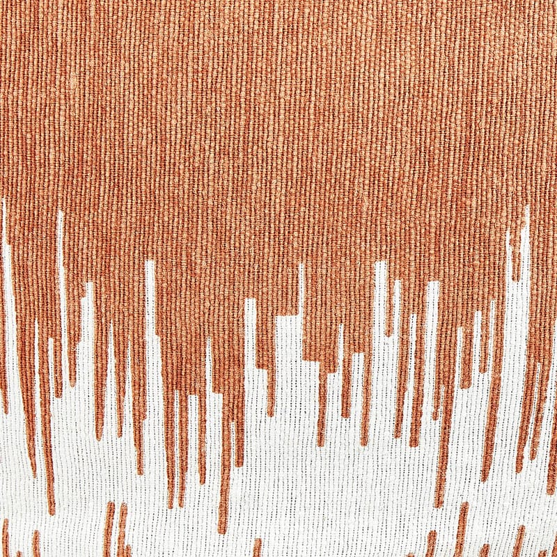 Puf Kawai - Orange, hvid - Møbler - Stole & lænestole - Taburet & skammel - Ottoman