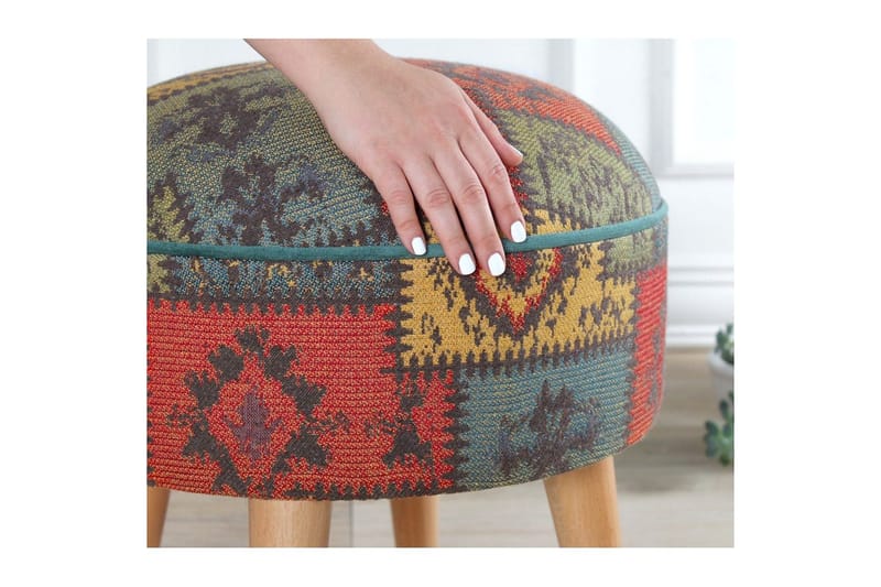 Puf Keliorbury Grøn - Grøn - Møbler - Stole & lænestole - Taburet & skammel - Ottoman