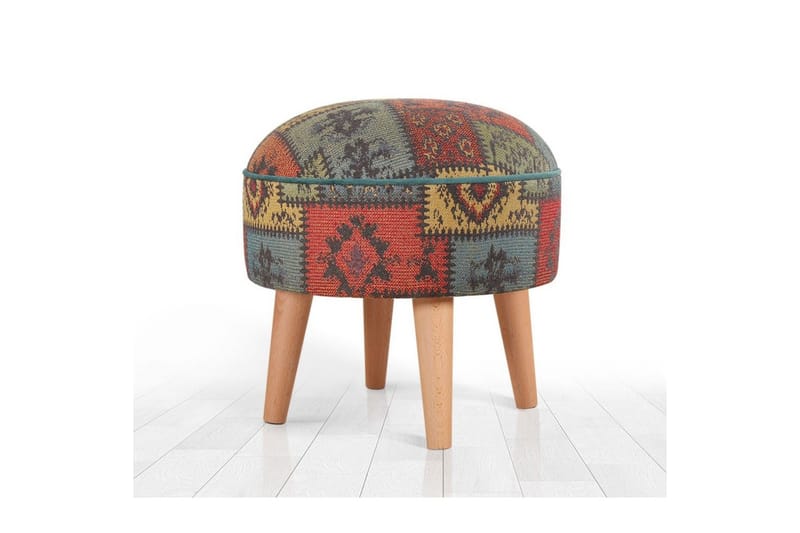 Puf Keliorbury Grøn - Grøn - Møbler - Stole & lænestole - Taburet & skammel - Ottoman