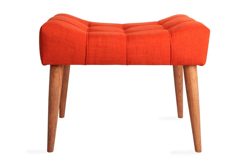 Khyair Fodskammel - Rød - Møbler - Stole & lænestole - Taburet & skammel - Puf