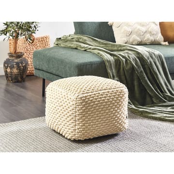Puf Kingri - Beige - Møbler - Stole & lænestole - Taburet & skammel - Ottoman