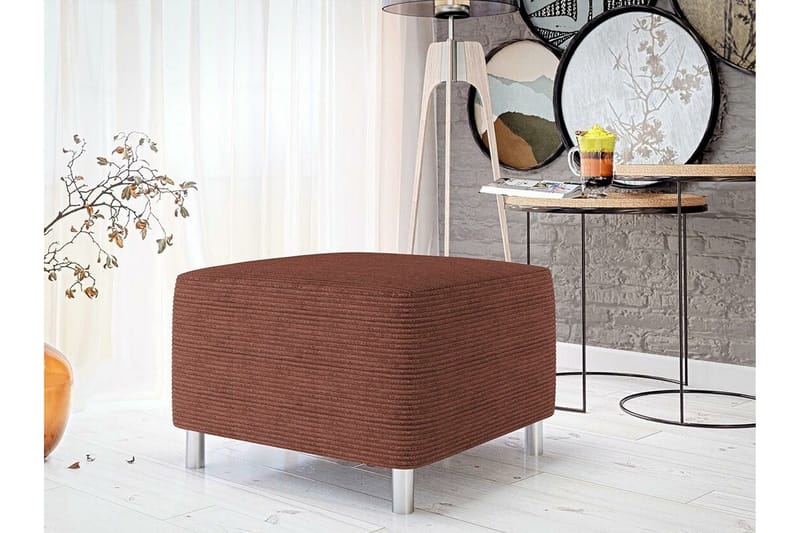 Kintore Fotpall 56 cm Copper - Møbler - Stole & lænestole - Taburet & skammel - Puf