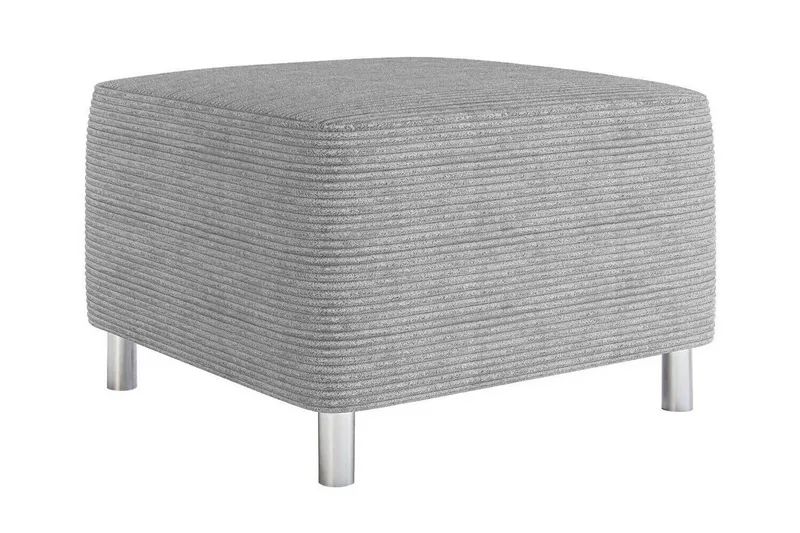 Kintore Fotpall 56 cm NO_BRAND Light grey/Dark grey, undefined