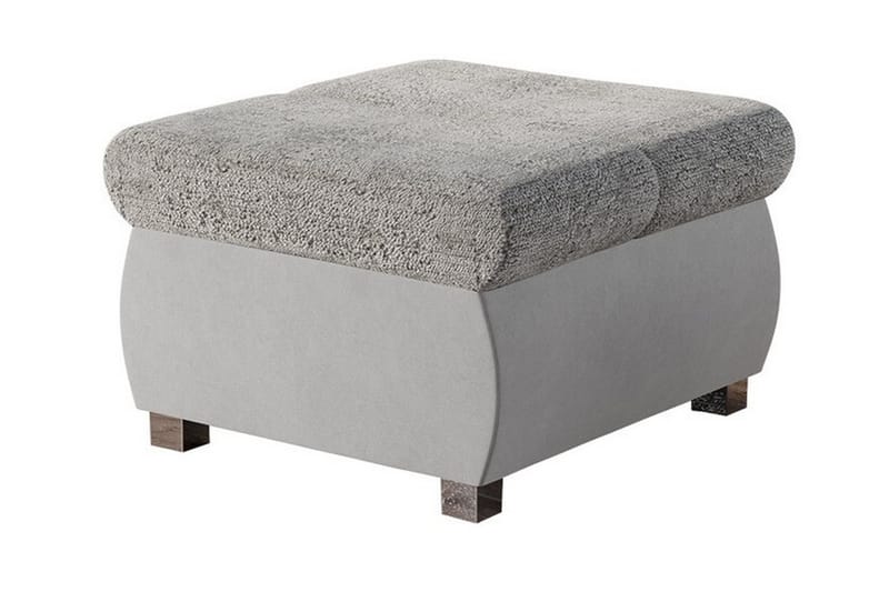 Kintore Fotpall 60 cm Light grey/Dark grey, undefined