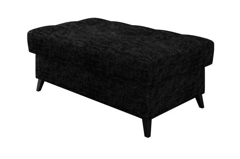 Kintore Fotpall 67 cm Black, undefined