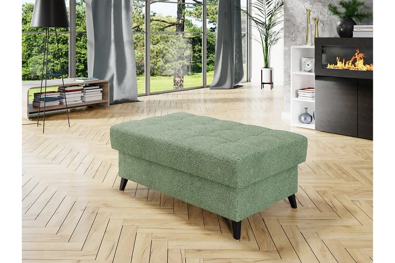 Kintore Fotpall 67 cm Green - Møbler - Stole & lænestole - Taburet & skammel - Puf