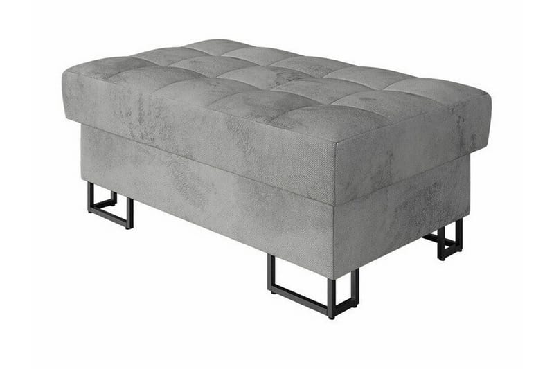 Kintore Fotpall 67 cm Ljusgrå, undefined