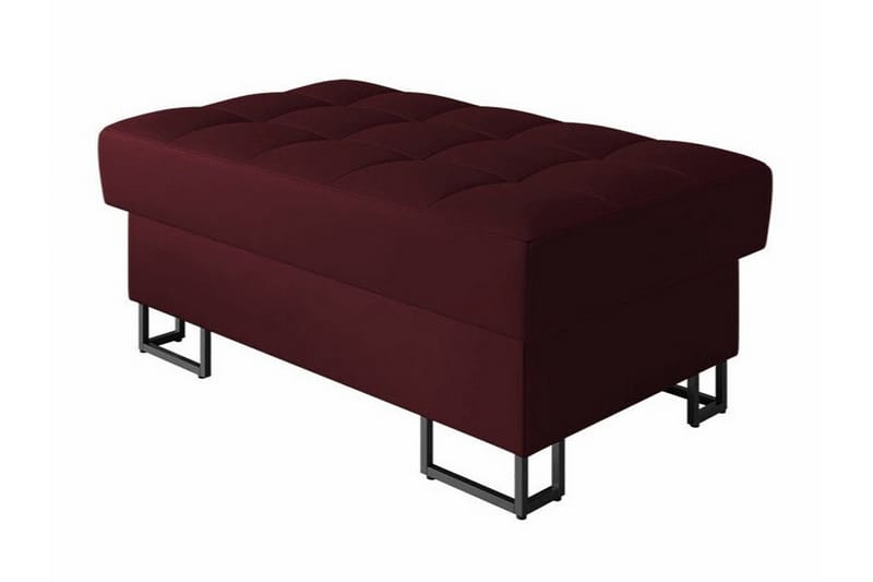 Kintore Fotpall 67 cm Wine red, undefined