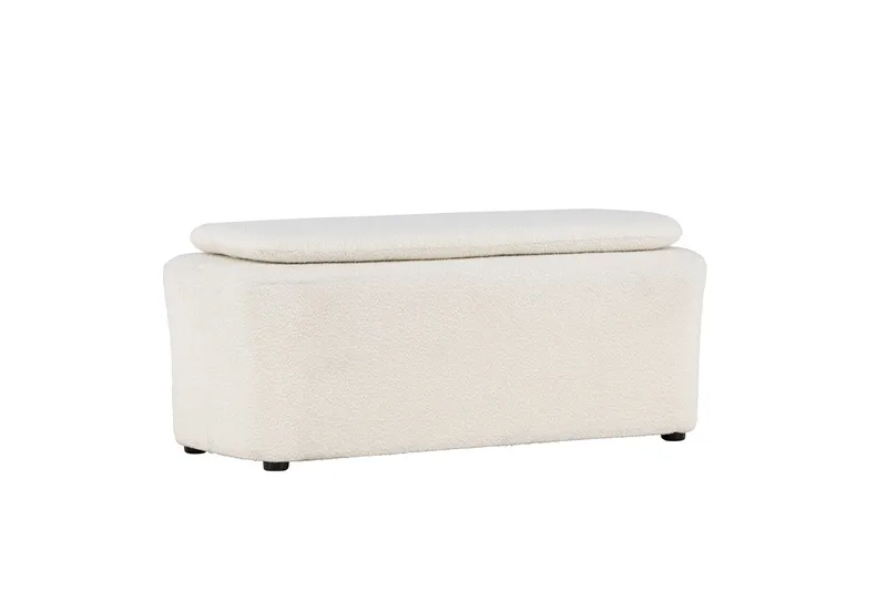 Laurel Fodskammel - Hvit - Møbler - Stole & lænestole - Taburet & skammel - Puf