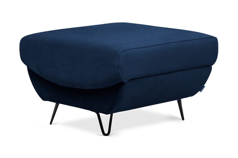 Lence Fodskammel - Blå - Møbler - Stole & lænestole - Taburet & skammel - Puf