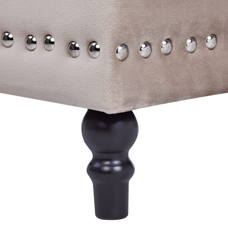 Puf Loretto - Beige - Møbler - Stole & lænestole - Taburet & skammel - Ottoman