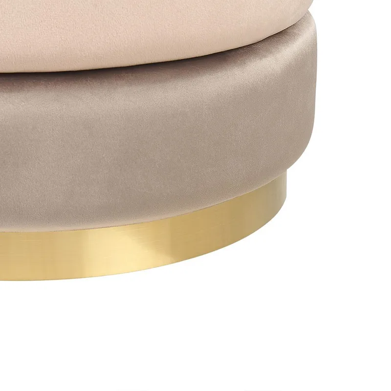 Puf Louin - Beige - Møbler - Stole & lænestole - Taburet & skammel - Ottoman