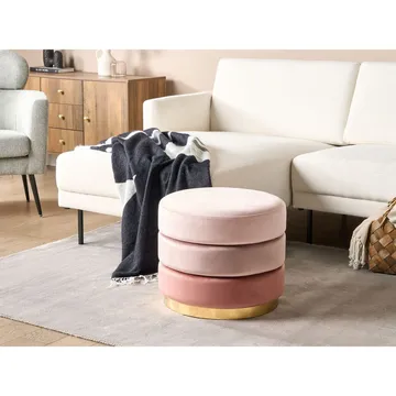 Puf Louin - Rosa - Møbler - Stole & lænestole - Taburet & skammel - Ottoman