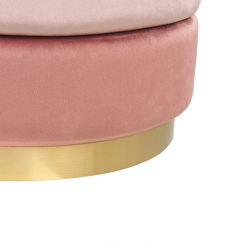 Puf Louin - Rosa - Møbler - Stole & lænestole - Taburet & skammel - Ottoman