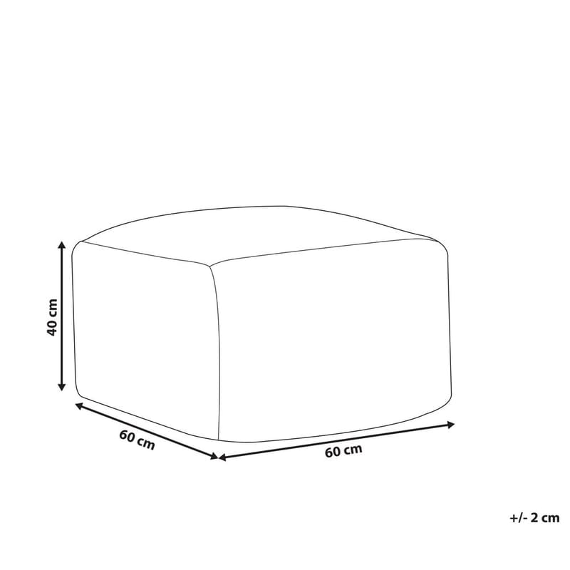 Puf Manisa - Møbler - Stole & lænestole - Taburet & skammel - Ottoman