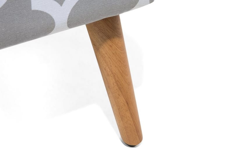 Manteo Fodskammel 39 | 50 cm - Grå - Møbler - Stole & lænestole - Taburet & skammel - Puf