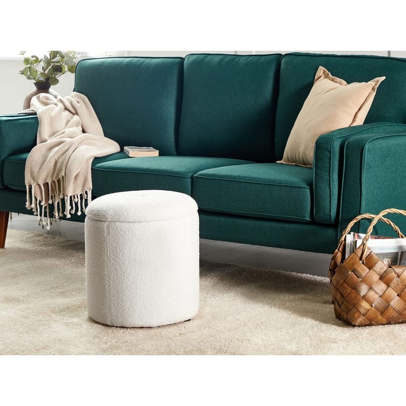 Puf Maryland - Hvid - Møbler - Stole & lænestole - Taburet & skammel - Ottoman