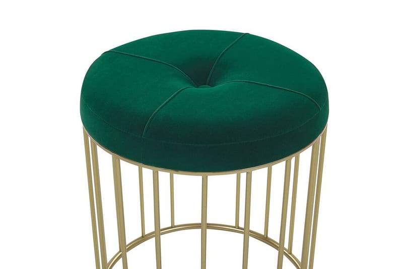 Mattila Fodskammel 2-pak - Grøn - Møbler - Stole & lænestole - Taburet & skammel - Puf