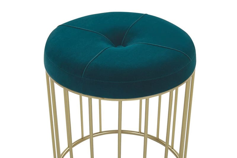 Mattila Fodskammel 2-pak - Blå - Møbler - Stole & lænestole - Taburet & skammel - Puf