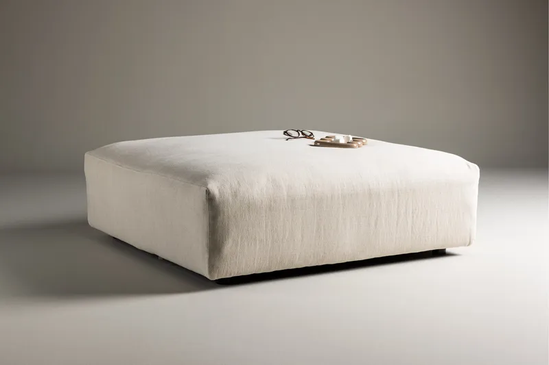 Mavi Fodskammelsmodul - Beige - Møbler - Stole & lænestole - Taburet & skammel - Puf