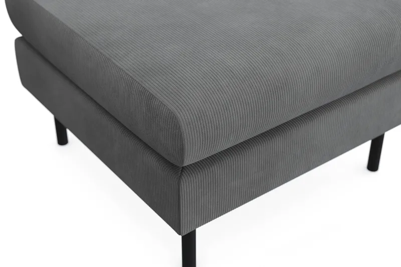 Menard Compact Fodpuf 68 cm - Grå - Møbler - Stole & lænestole - Taburet & skammel - Puf