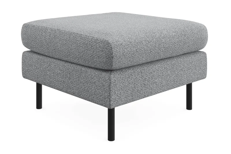 Menard Compact Fodpuf 68 cm - Grå - Møbler - Stole & lænestole - Taburet & skammel - Puf