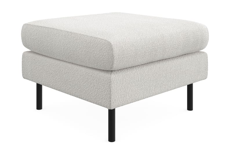 Menard Compact Fodpuf 68 cm - Hvid - Møbler - Stole & lænestole - Taburet & skammel - Puf