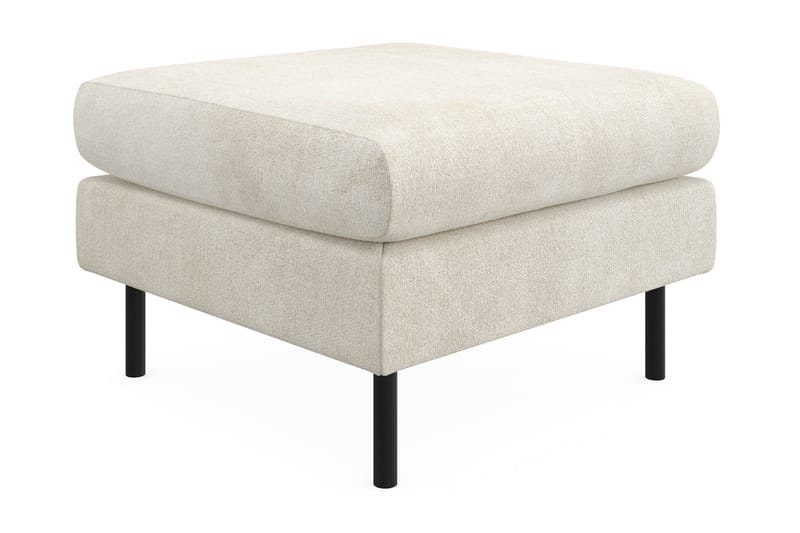 Menard Compact Fodpuf 68 cm - Hvid - Møbler - Stole & lænestole - Taburet & skammel - Puf