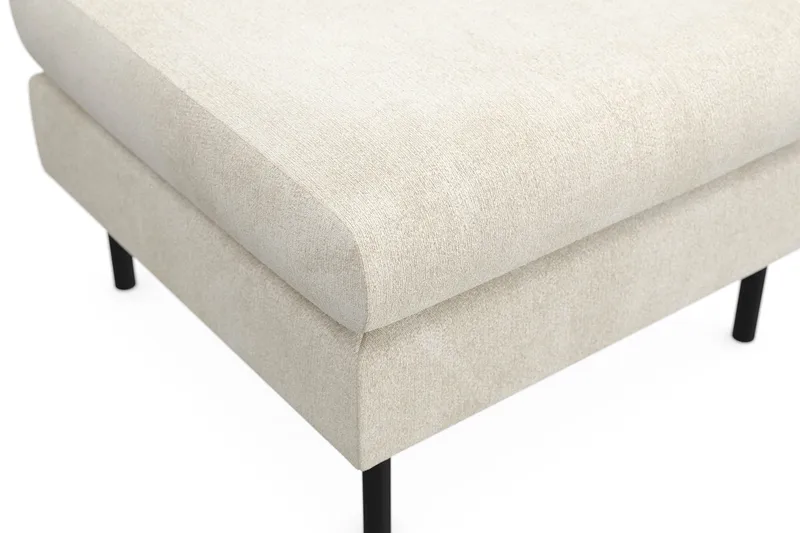 Menard Compact Fodpuf 68 cm - Hvid - Møbler - Stole & lænestole - Taburet & skammel - Puf