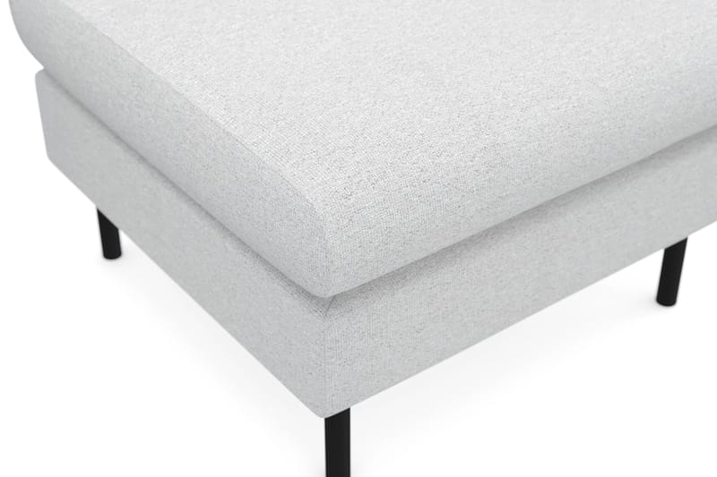 Menard Compact Fodpuf 68 cm - Lysegrå - Møbler - Stole & lænestole - Taburet & skammel - Puf
