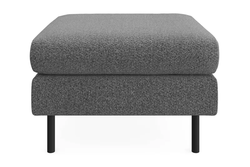 Menard Compact Fodpuf 68 cm - Mørkegrå - Møbler - Stole & lænestole - Taburet & skammel - Puf