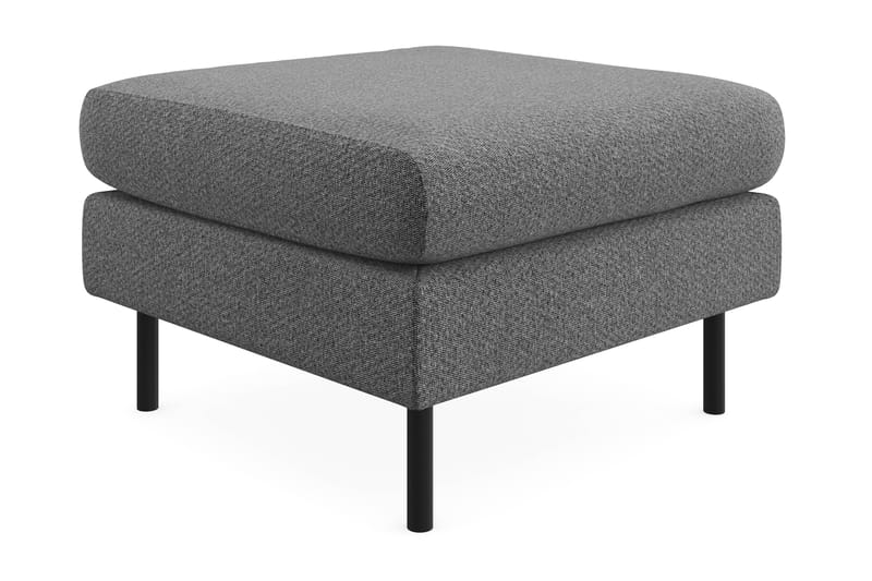Menard Compact Fodpuf 68 cm - Mørkegrå - Møbler - Stole & lænestole - Taburet & skammel - Puf