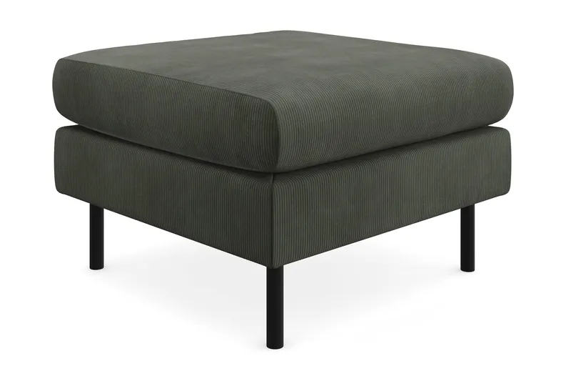 Menard Compact Fodpuf 68 cm - Mørkegrøn - Møbler - Stole & lænestole - Taburet & skammel - Puf