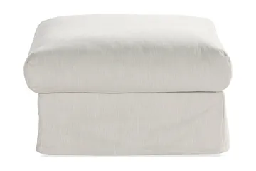 Menard Fodskammel - Linned Beige - Møbler - Stole & lænestole - Taburet & skammel - Puf