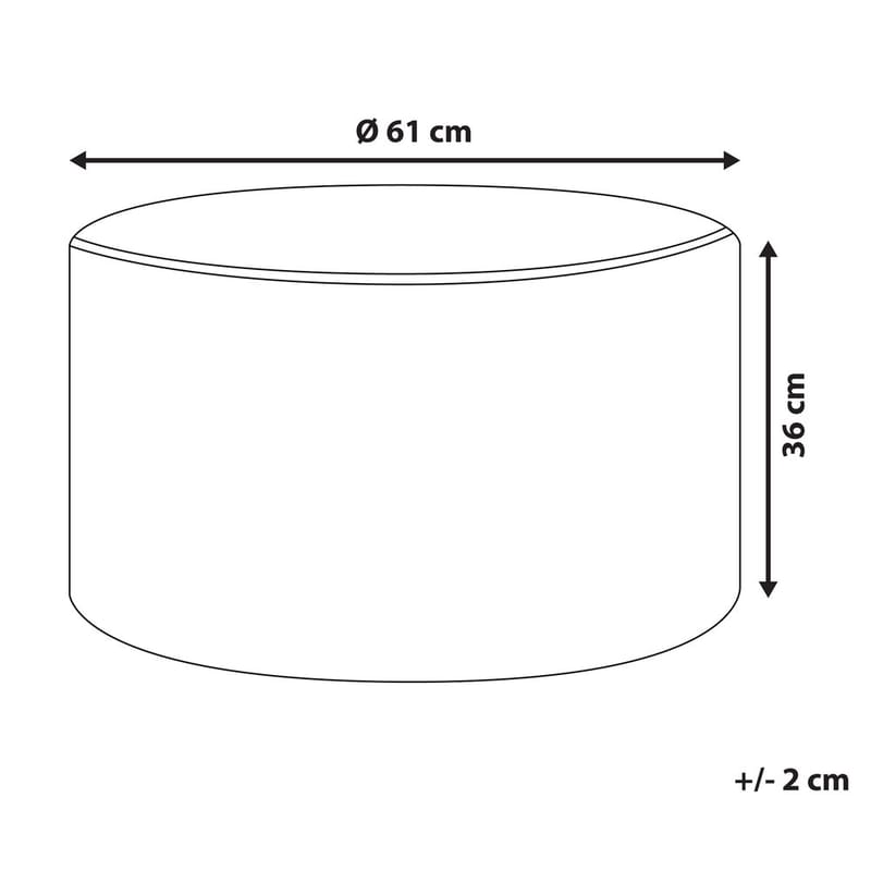 Puf Millen - Grøn - Møbler - Stole & lænestole - Taburet & skammel - Ottoman