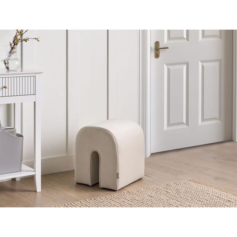 Puf Modoc - Beige - Møbler - Stole & lænestole - Taburet & skammel - Ottoman