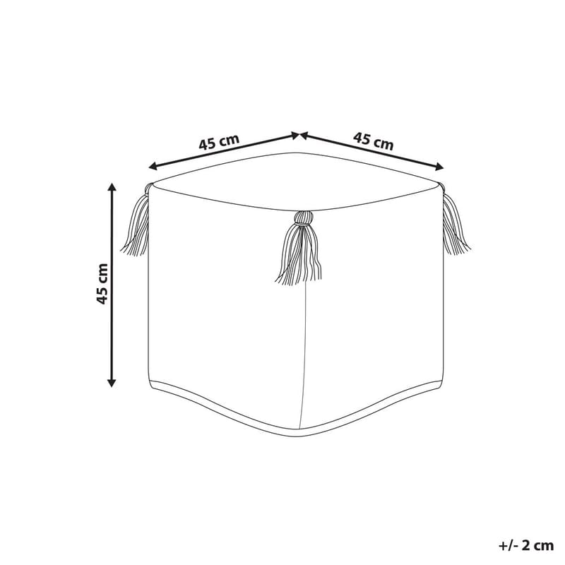 Puf Moneasa - Møbler - Stole & lænestole - Taburet & skammel - Ottoman