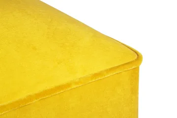 Mostert Fodskammel - Gul - Møbler - Stole & lænestole - Taburet & skammel - Puf