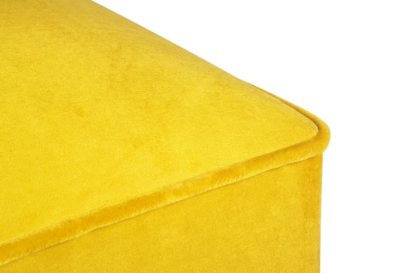 Mostert Fodskammel - Gul - Møbler - Stole & lænestole - Taburet & skammel - Puf