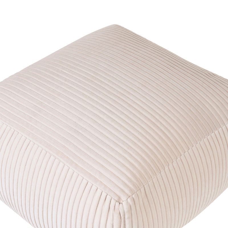 Puf Mukki - Beige - Møbler - Stole & lænestole - Taburet & skammel - Ottoman