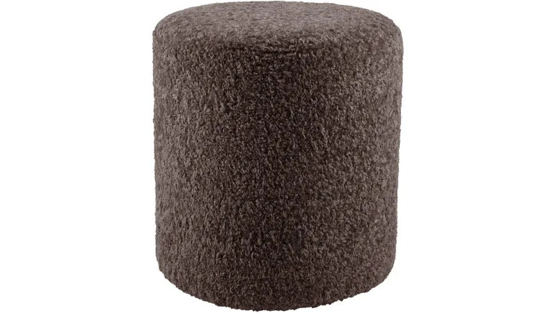 Puf NFG Shaun Ø35 cm / 38 cm Brun, Brun