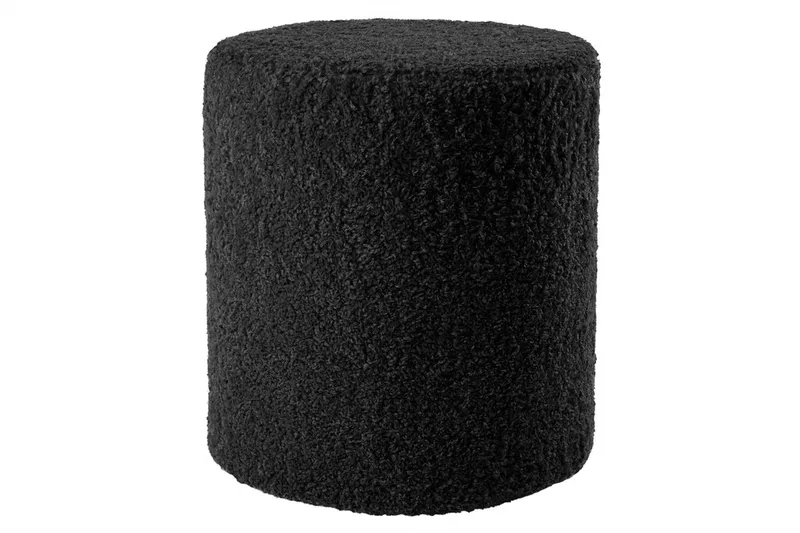 Puf NFG Shaun Ø35 cm / 38 cm Svart, Sort