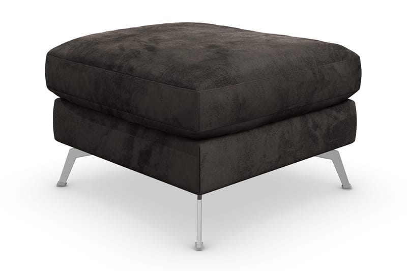 Ocean Lyx Puf - Mørkegrå/Velour - Møbler - Stole & lænestole - Taburet & skammel - Puf
