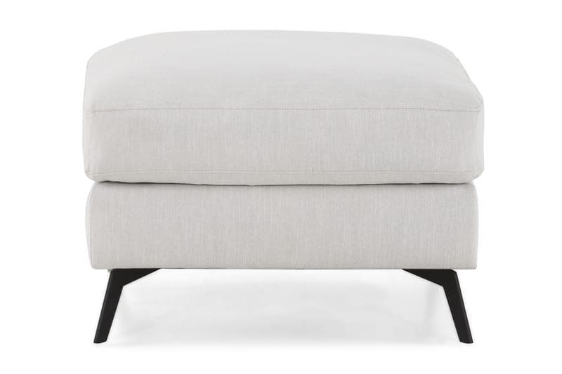 Ocean Lyx Puf - Beige Linned, Sorte Ben - Møbler - Stole & lænestole - Taburet & skammel - Puf