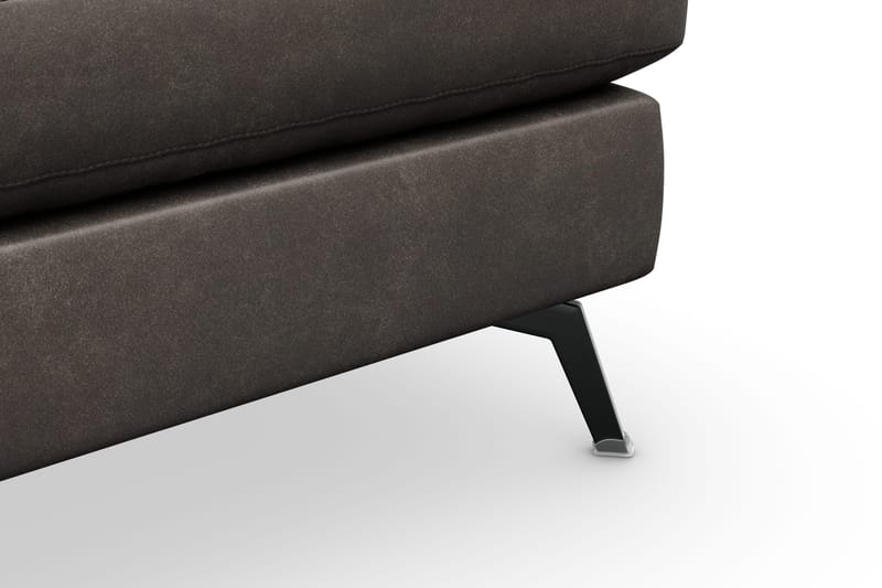 Ocean Lyx Puf - Sort/Læder - Møbler - Stole & lænestole - Taburet & skammel - Puf