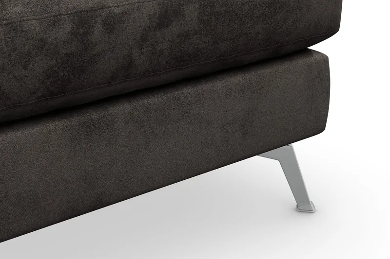 Ocean Lyx Puf - Mørkegrå/Velour - Møbler - Stole & lænestole - Taburet & skammel - Puf